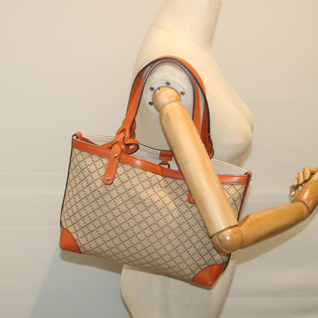 GUCCI Diamante Tote Bag Canvas Beige 269878 ar10867