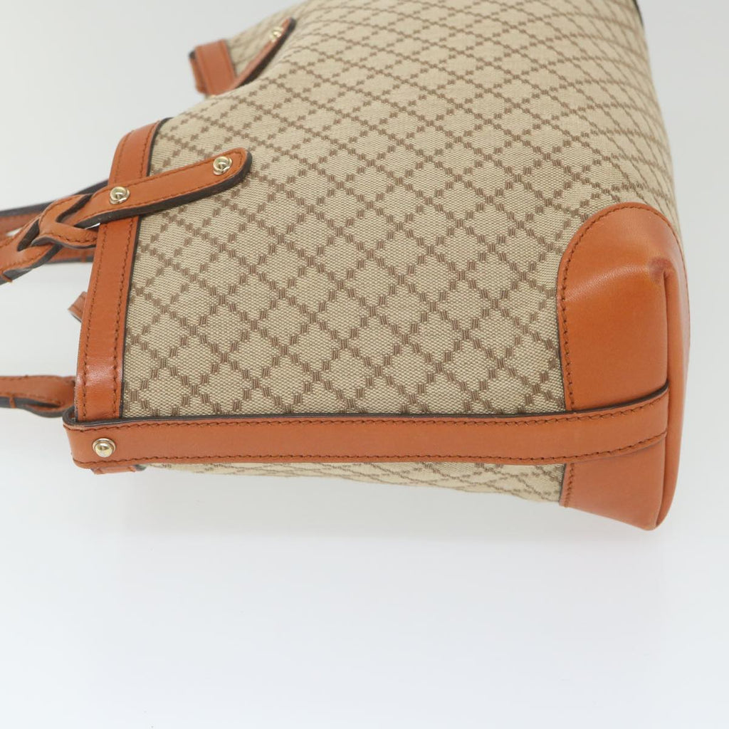 GUCCI Diamante Tote Bag Canvas Beige 269878 ar10867