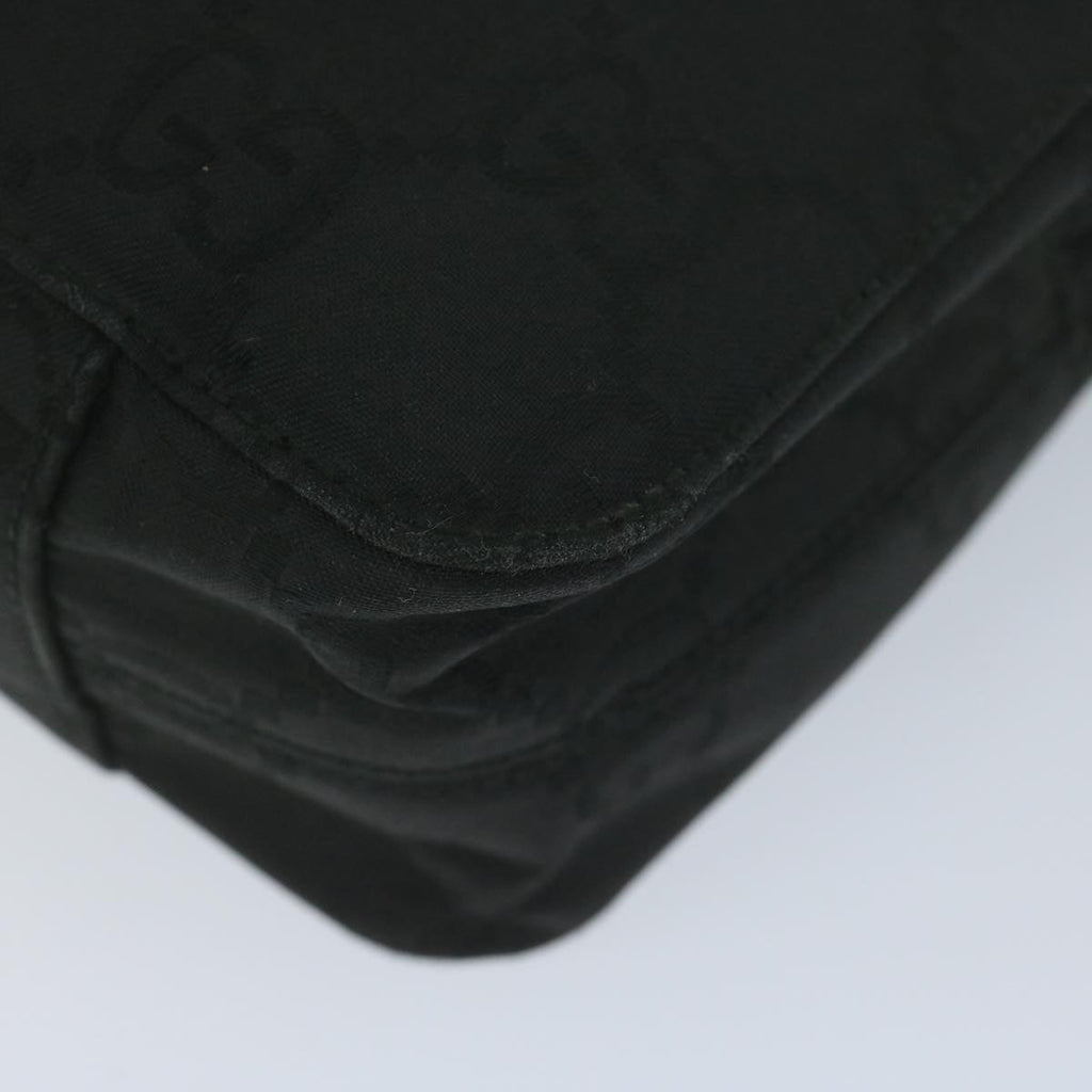 GUCCI GG Canvas Shoulder Bag Black 001 2058 ar10869