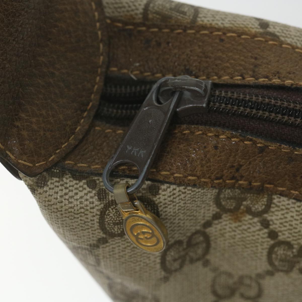 GUCCI GG Supreme Web Sherry Line Shoulder Bag Beige Red 001 3840 5 ar10877