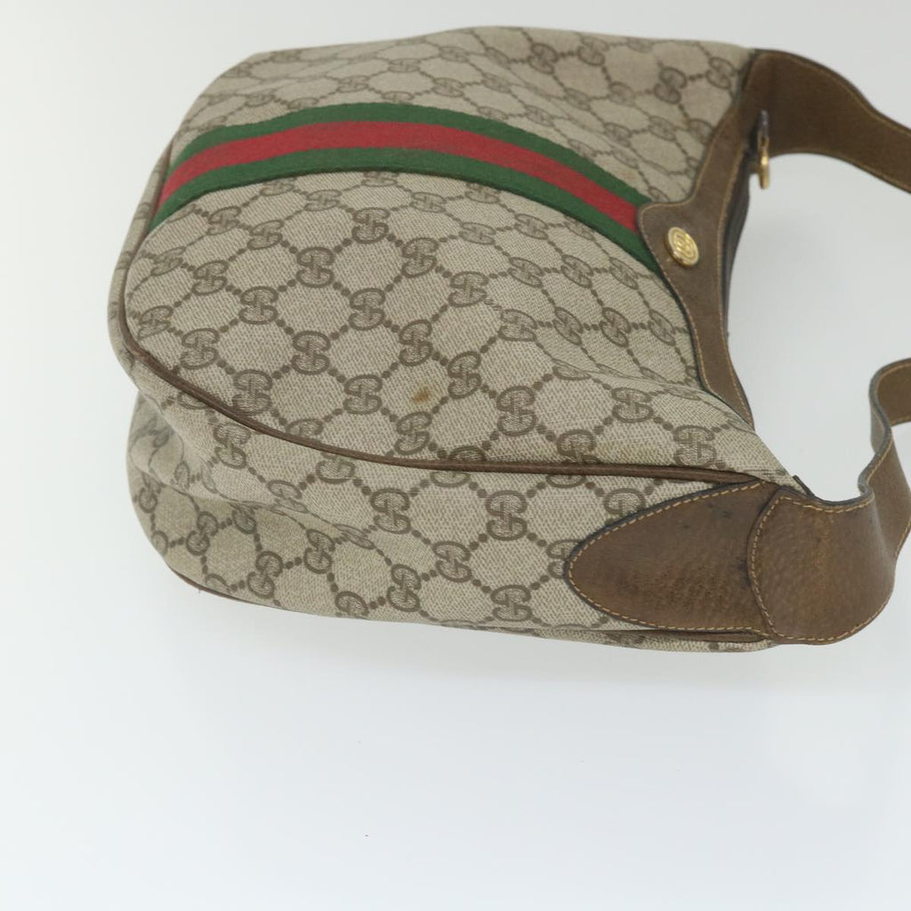 GUCCI GG Supreme Web Sherry Line Shoulder Bag Beige Red 001 3840 5 ar10877