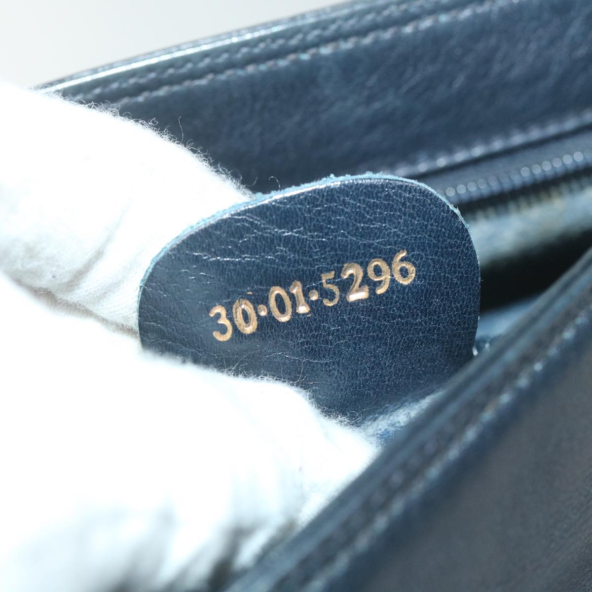 GUCCI Micro GG Canvas Shoulder Bag Navy Red ar10882