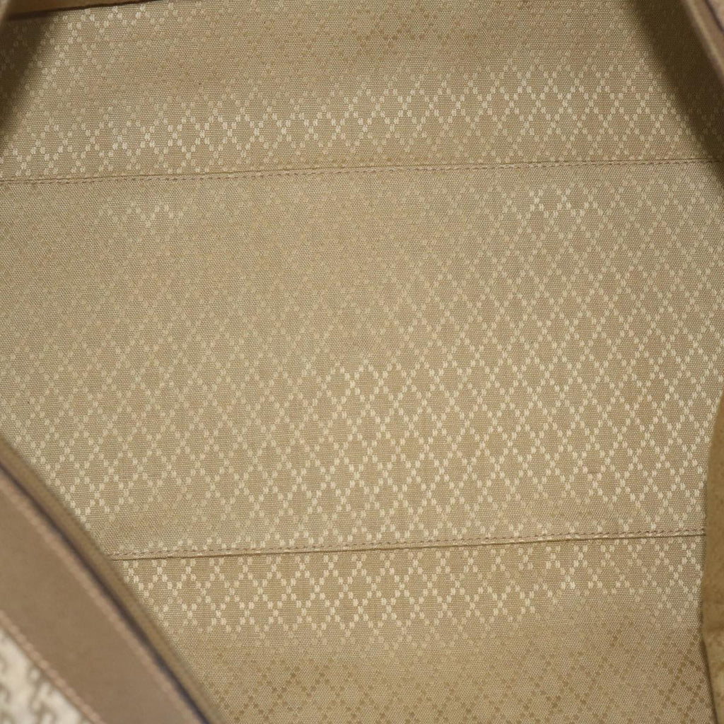 GUCCI Boston Bag Canvas Beige 012 123 3604 ar10892