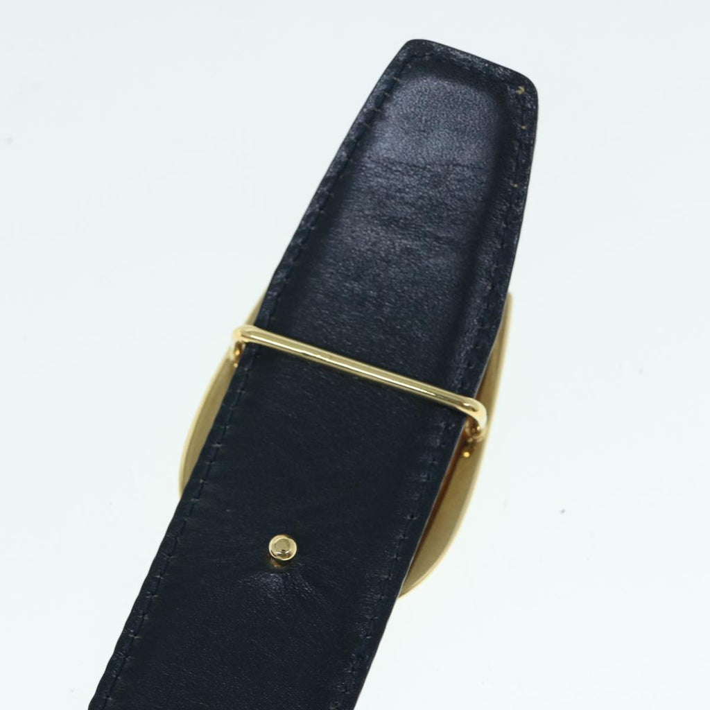 GUCCI Belt Leather 29.1""-31.1"" Brown ar10893