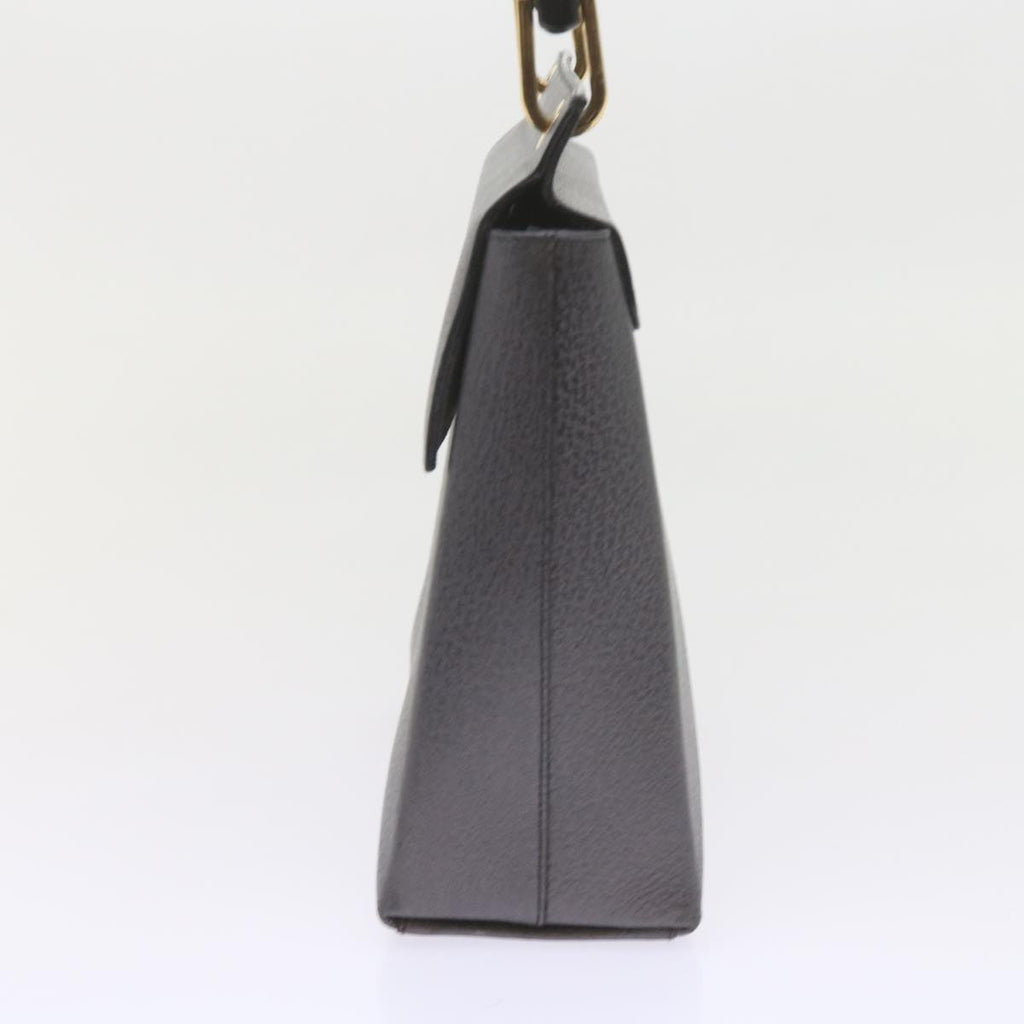 GUCCI Bamboo Hand Bag Leather Gray 001 3444 1887 ar10952B