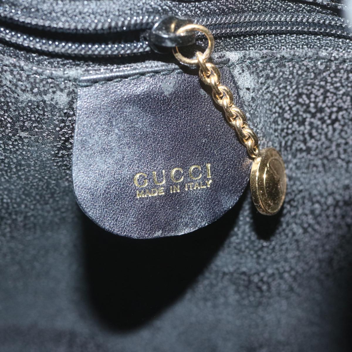 GUCCI GG Canvas Shoulder Bag Black 001 2854 1627 ar11015