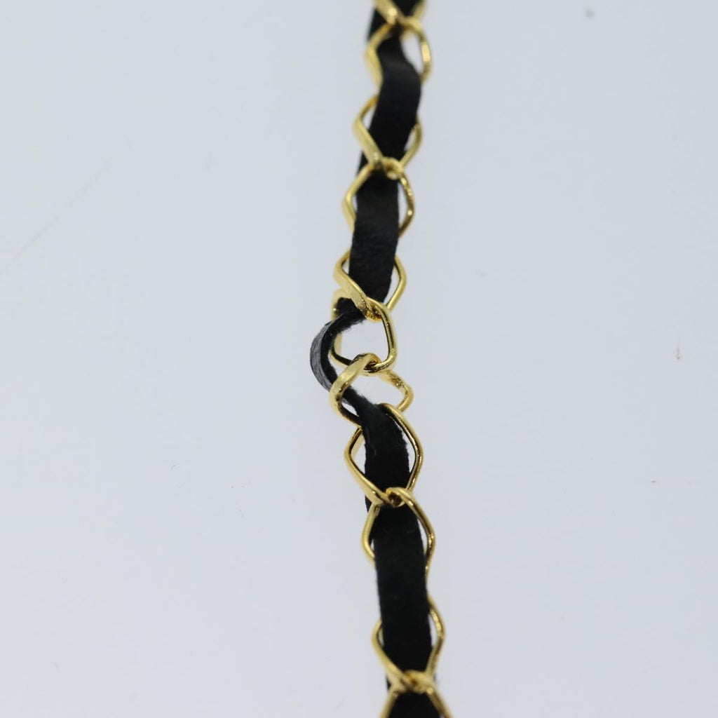 CHANEL Perfume Necklace Gold CC ar11600B