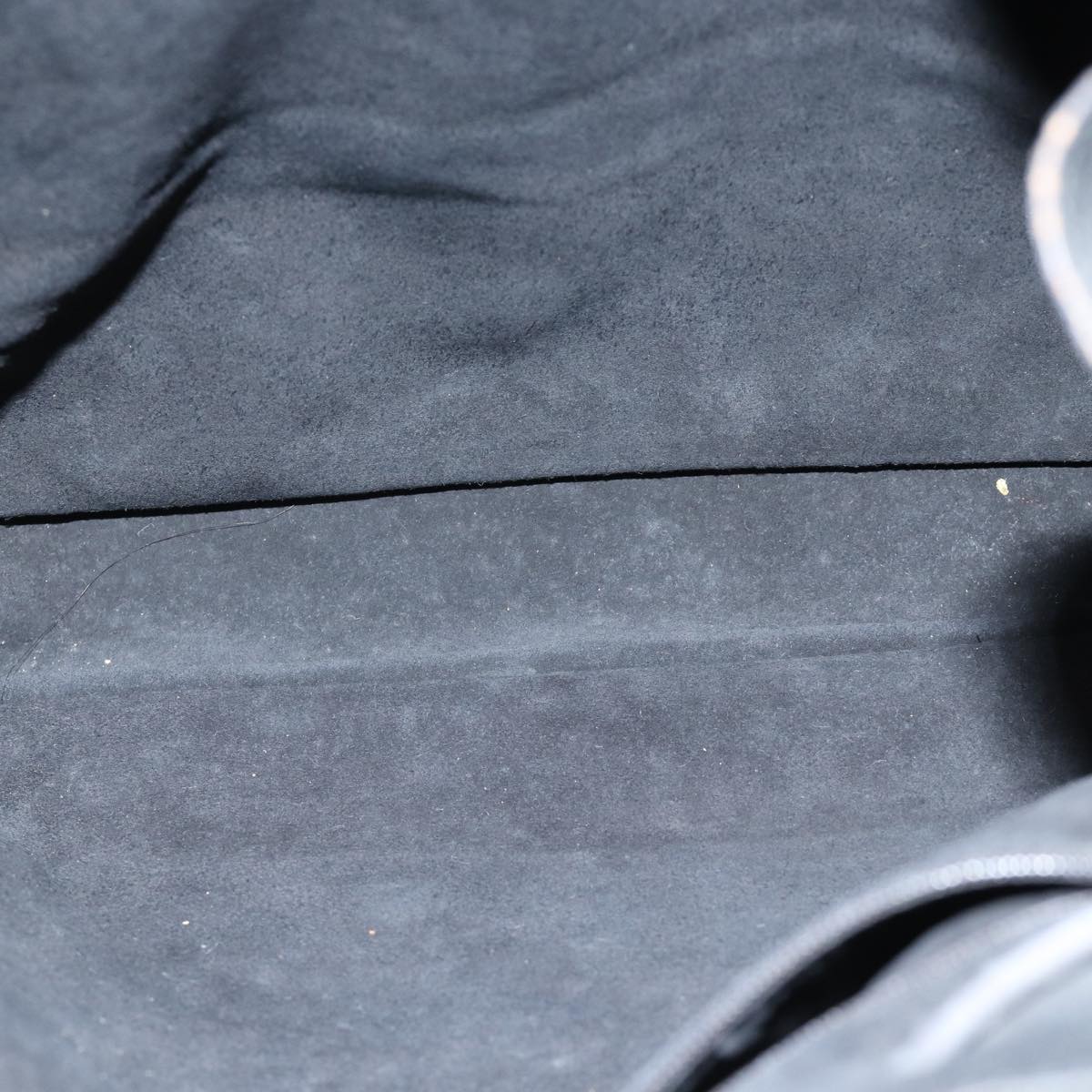 GUCCI GG Canvas Tote Bag Suede Black ar11680