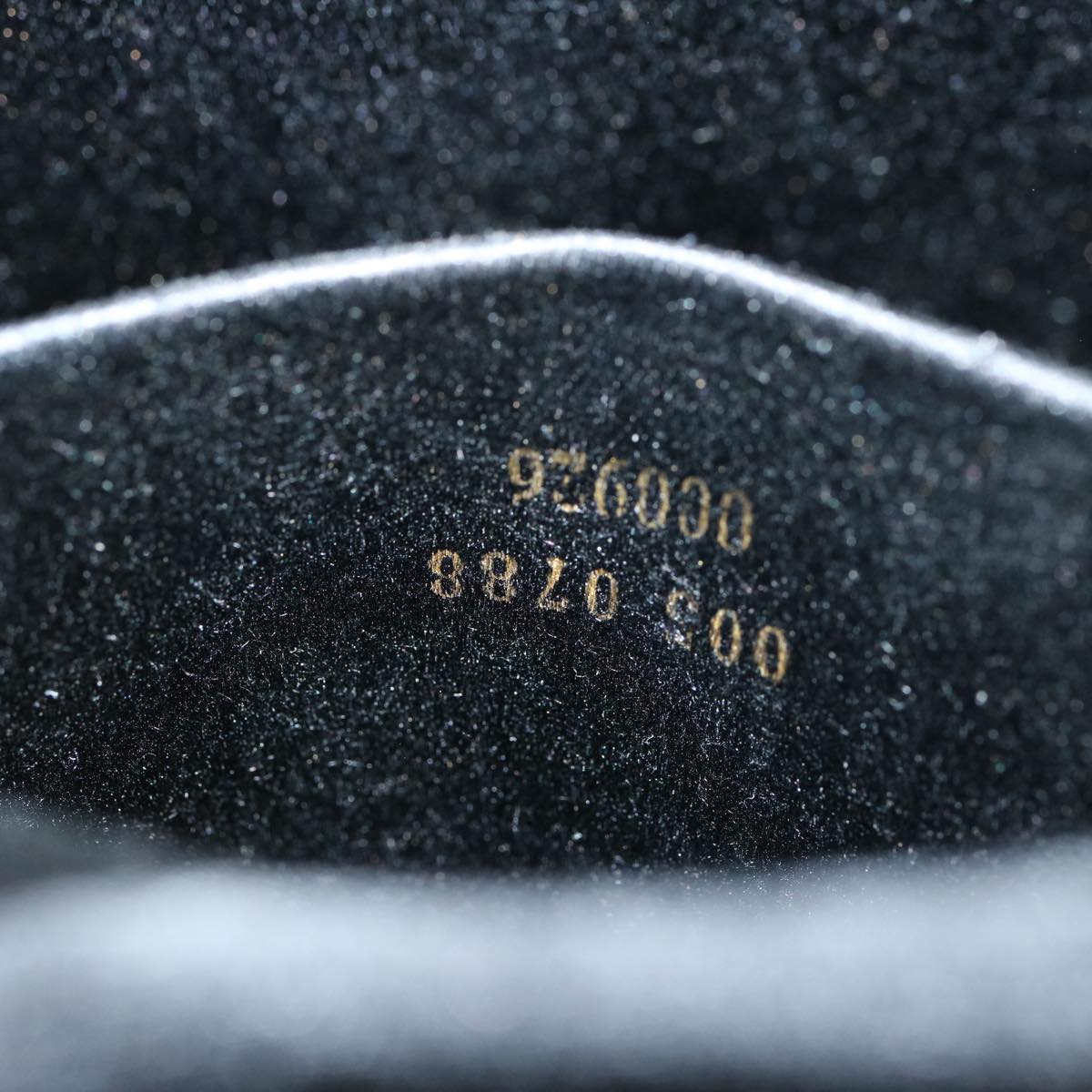 GUCCI Jackie Hand Bag Satin Black 005 0788 00926 ar11686
