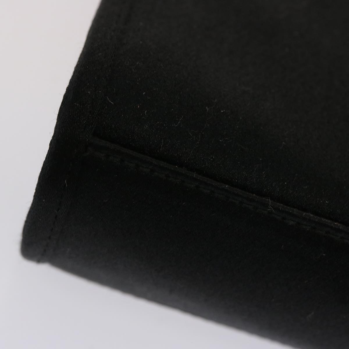GUCCI Jackie Hand Bag Satin Black 005 0788 00926 ar11686