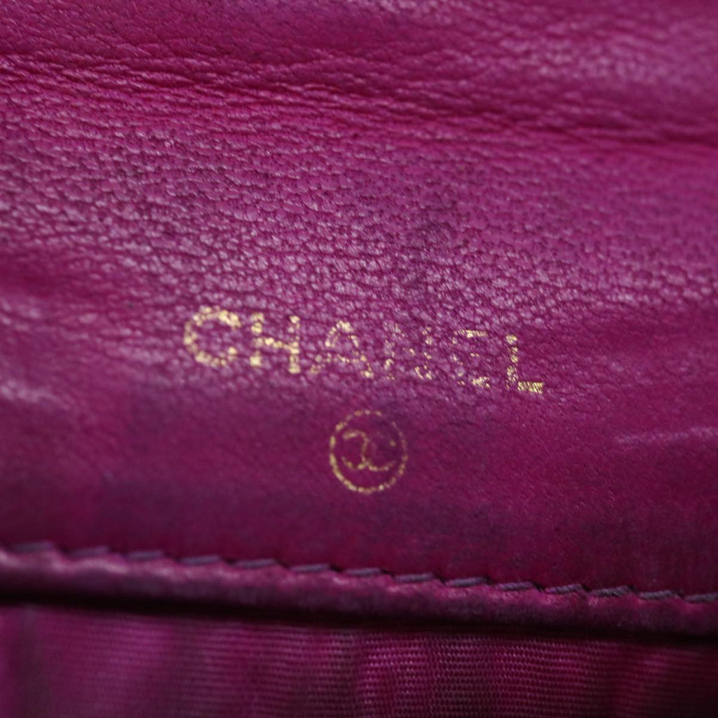 CHANEL COCO Mark Coin Purse Caviar Skin Pink CC ar11706