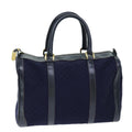 GUCCI Micro GG Canvas Boston Bag Blue ar11842