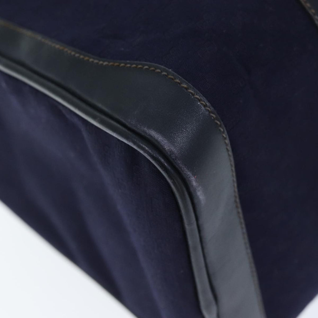 GUCCI Micro GG Canvas Boston Bag Blue ar11842