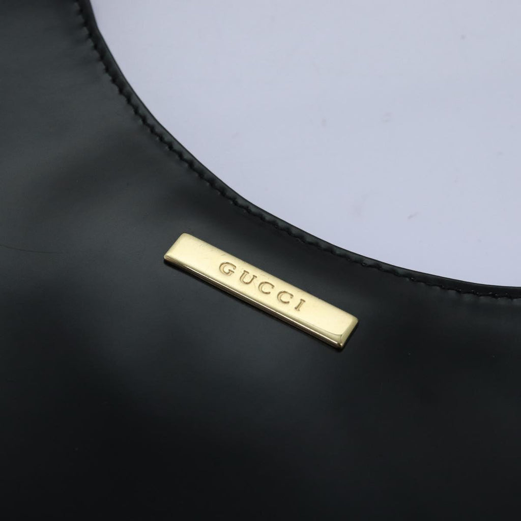 GUCCI Shoulder Bag patent Black 002 2046 0447 ar11845