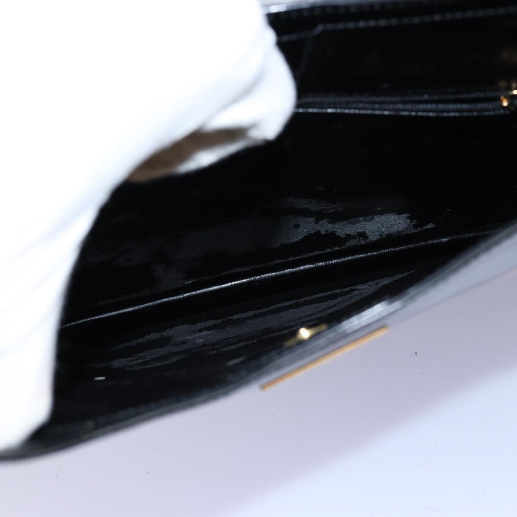 GUCCI Shoulder Bag patent Black 002 2046 0447 ar11845