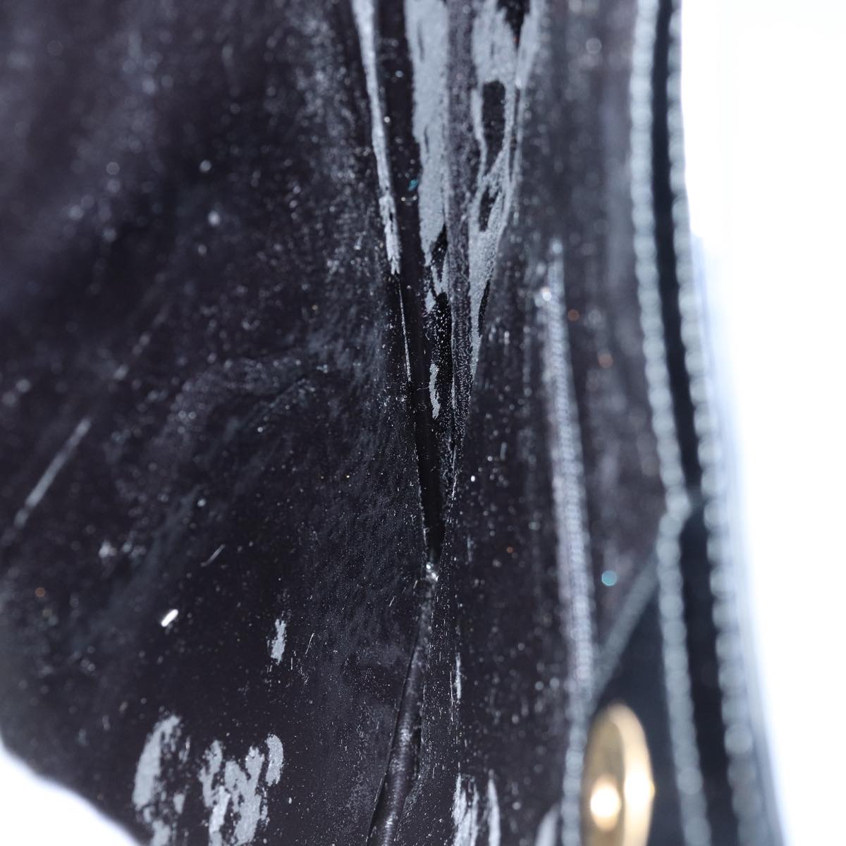 GUCCI Shoulder Bag patent Black 002 2046 0447 ar11845
