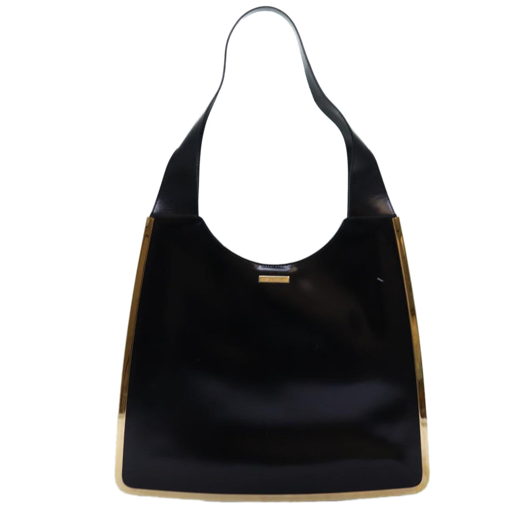 GUCCI Shoulder Bag patent Black 002 2046 0447 ar11845