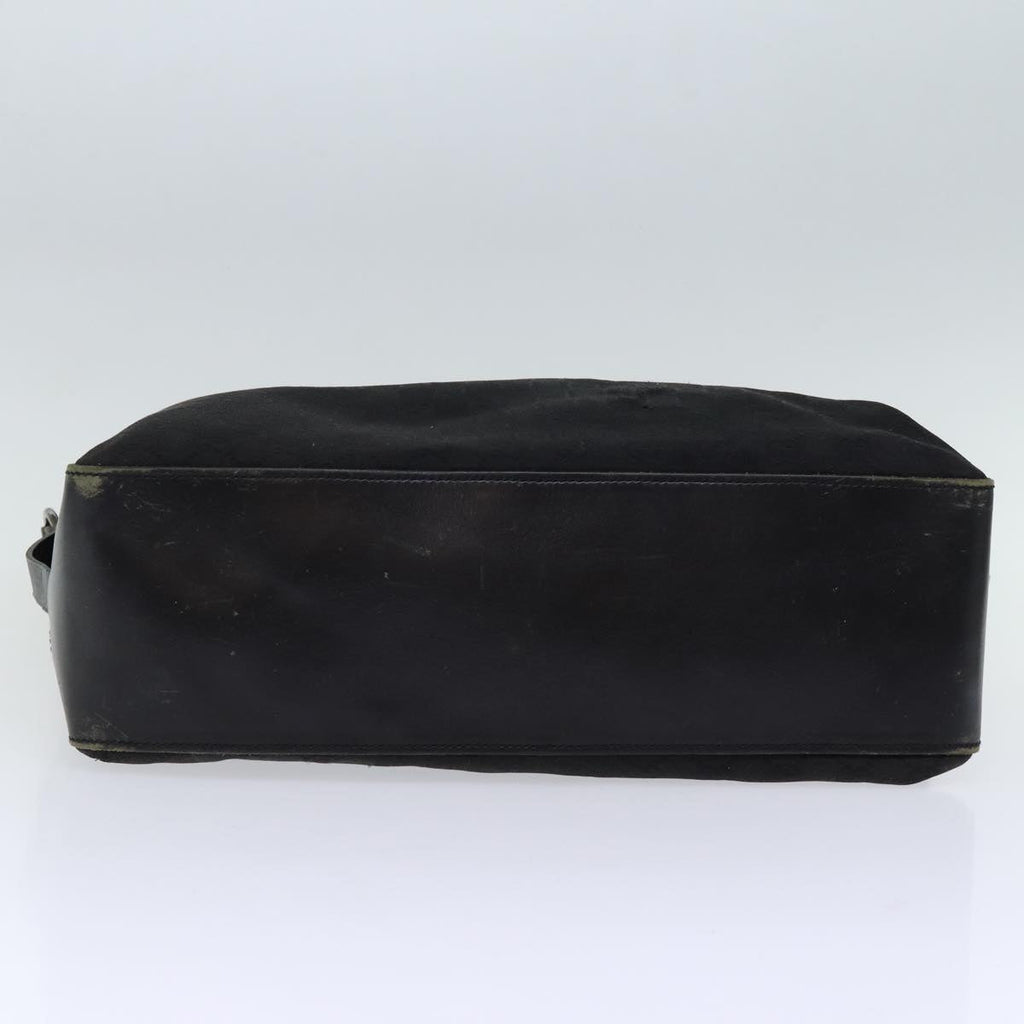 GUCCI GG Canvas Hand Bag Black ar11879