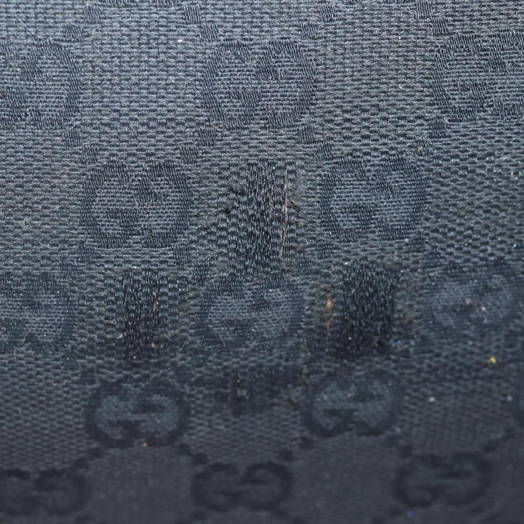 GUCCI GG Canvas Hand Bag Black ar11879