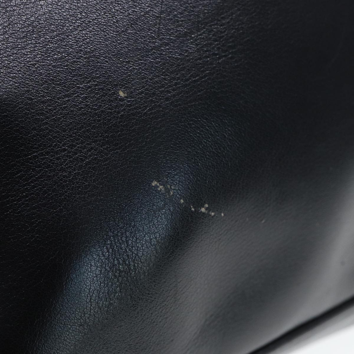 GUCCI Bamboo Hand Bag Leather Black 000 1186 0289 ar11883