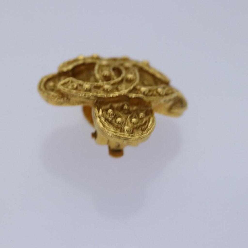 CHANEL COCO Mark Earring metal Gold CC ar11932B