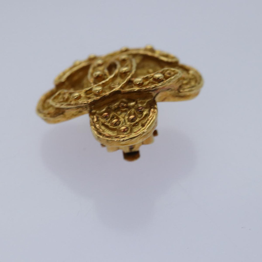 CHANEL COCO Mark Earring metal Gold CC ar11932B
