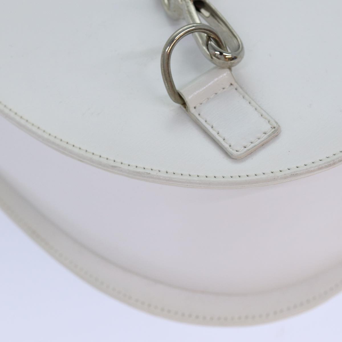 GUCCI Body Bag Leather White ar12042