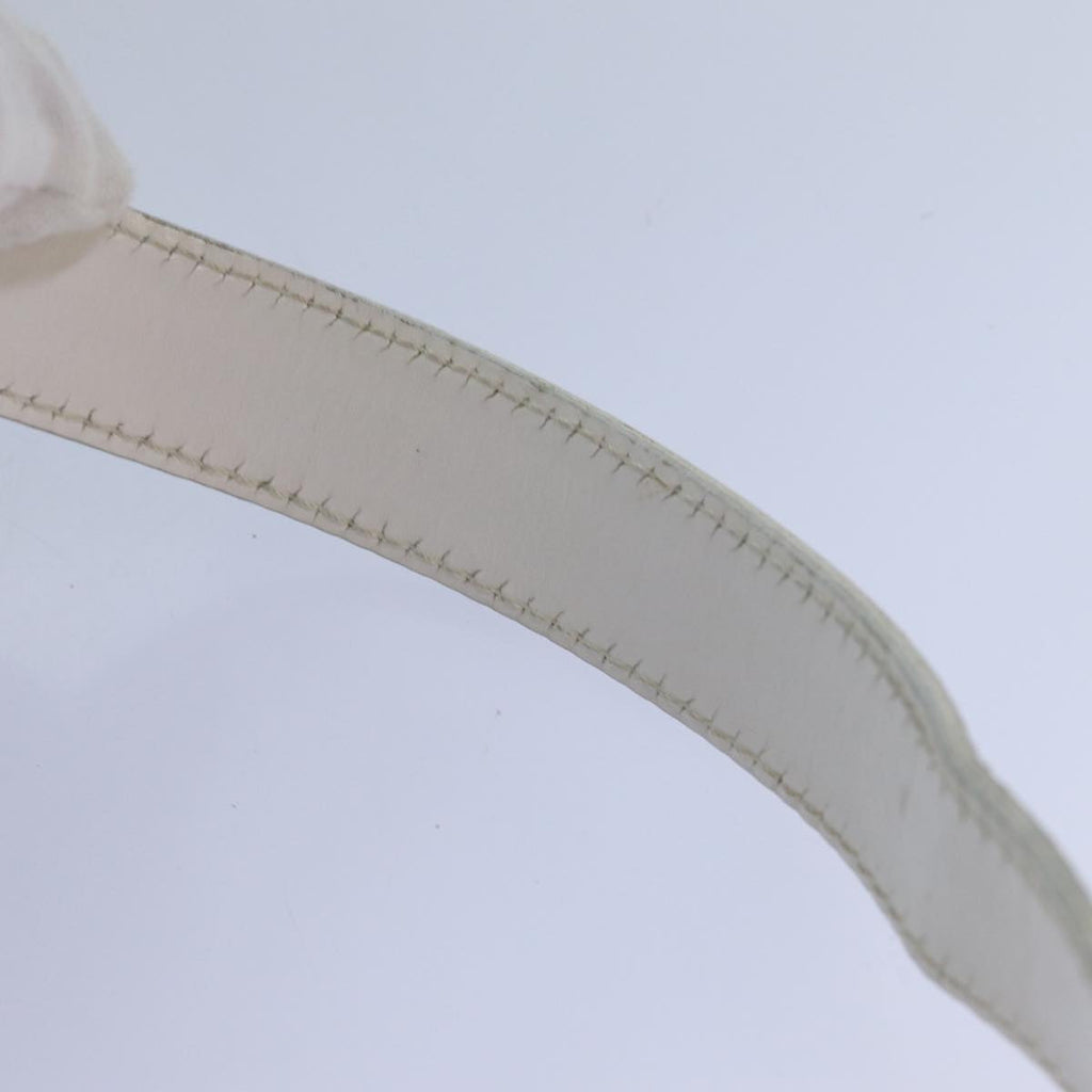 GUCCI Body Bag Leather White ar12042
