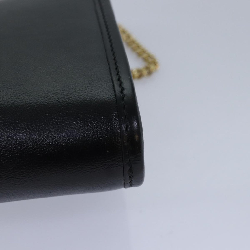 GUCCI Raja Ophidia Web Sherry Line Chain Bag Leather Black 573797 ar12088