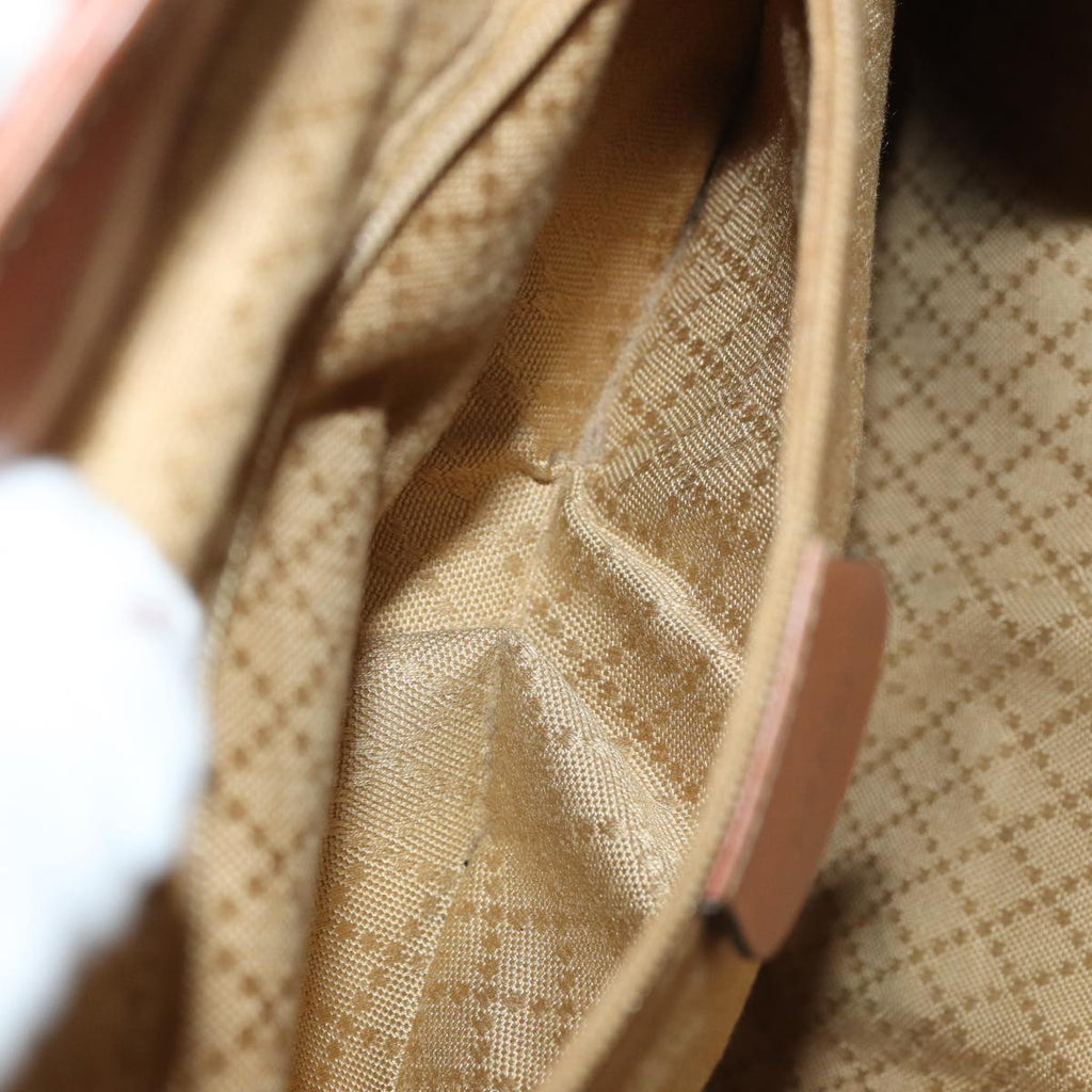 GUCCI Bamboo Backpack Leather Brown 003 2058 0016 ar12099