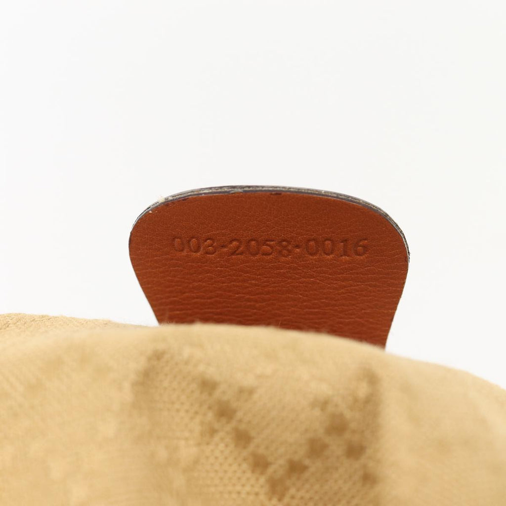 GUCCI Bamboo Backpack Leather Brown 003 2058 0016 ar12099