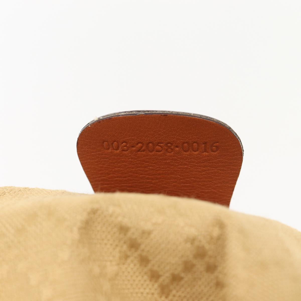 GUCCI Bamboo Backpack Leather Brown 003 2058 0016 ar12099