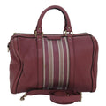 GUCCI Boston Bag Leather Pink 247205 ar12100