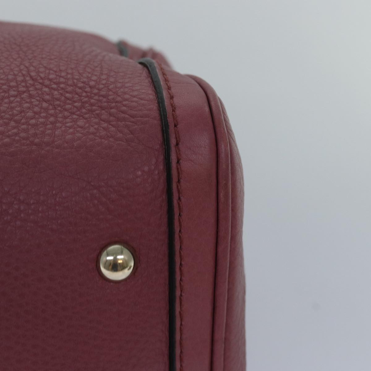GUCCI Boston Bag Leather Pink 247205 ar12100