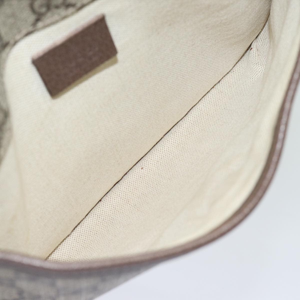 GUCCI GG Supreme Web Sherry Line Waist bag Neo Vintage Beige 493930 ar12117