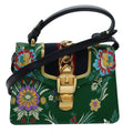 GUCCI Silvi Mini Hand Bag Satin 2way Multicolor 472107 ar12144