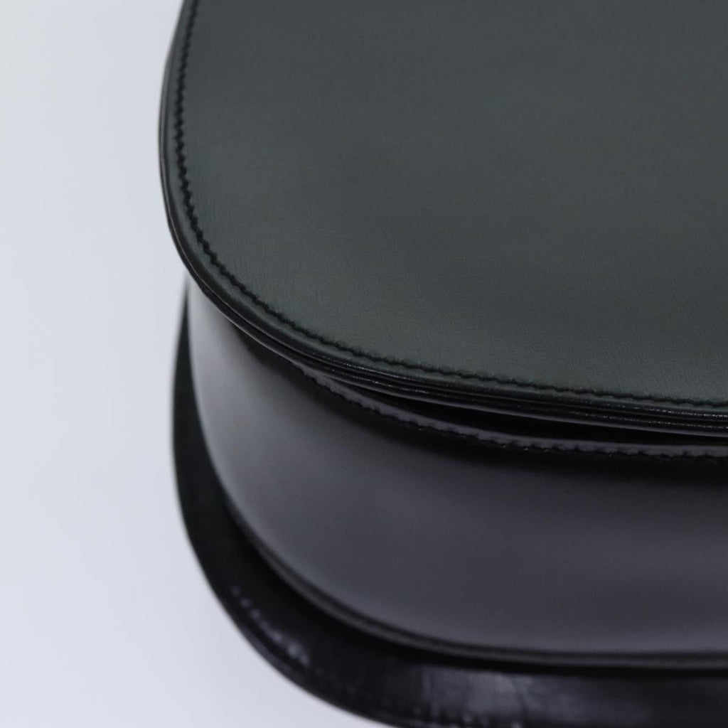 GUCCI Bamboo Hand Bag Leather Black 000 1951 0633 ar12165A
