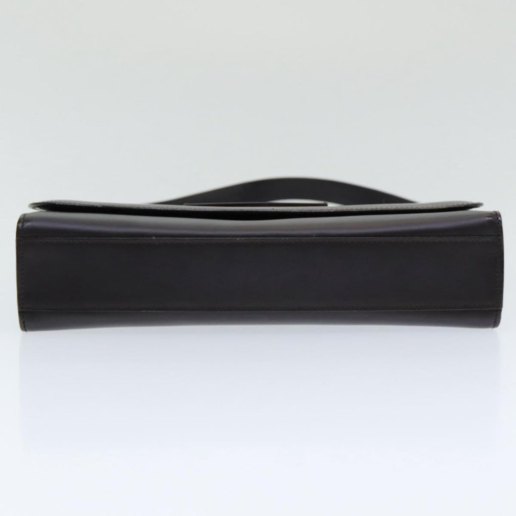 GUCCI Hand Bag Leather Black 001 3063 ar12166