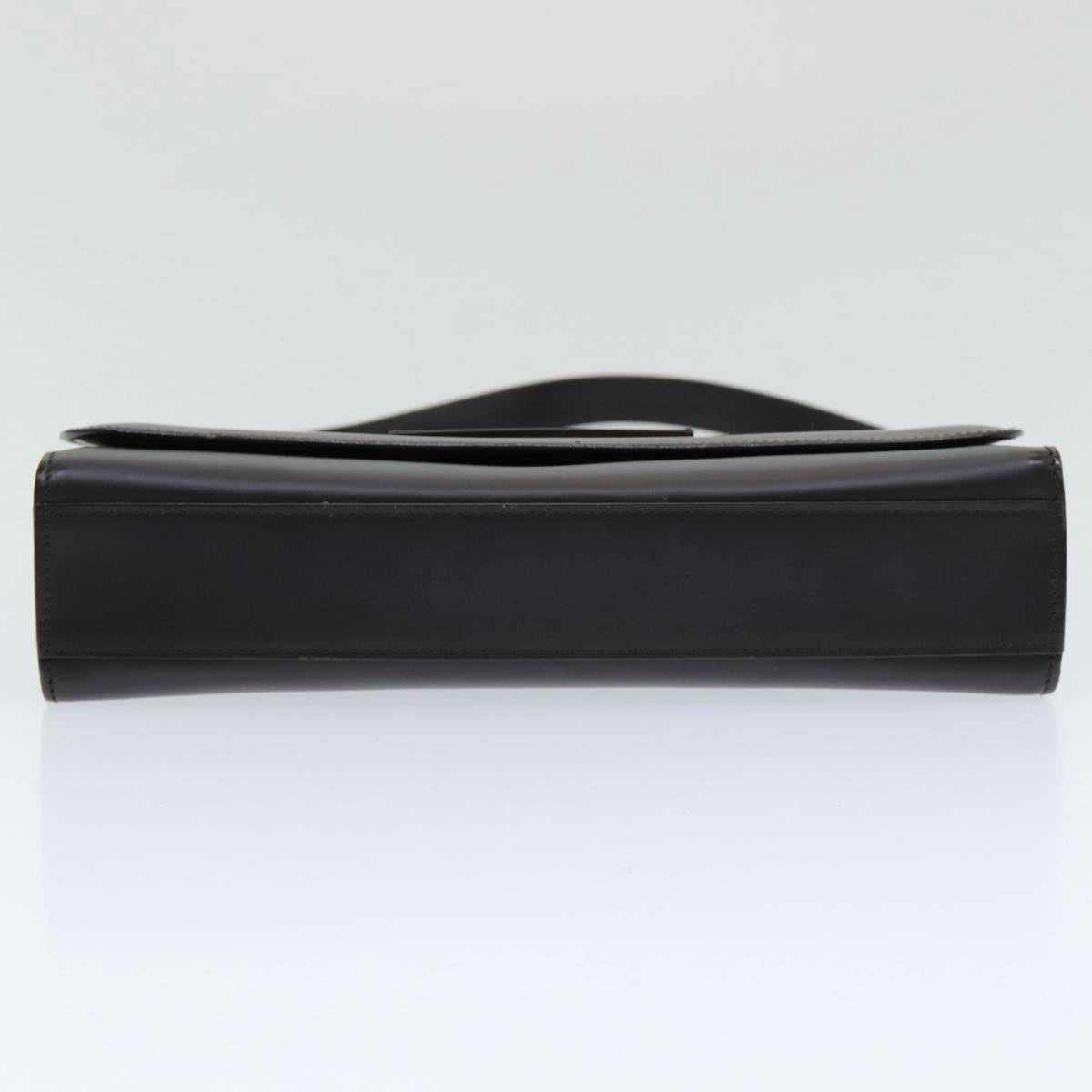GUCCI Hand Bag Leather Black 001 3063 ar12166