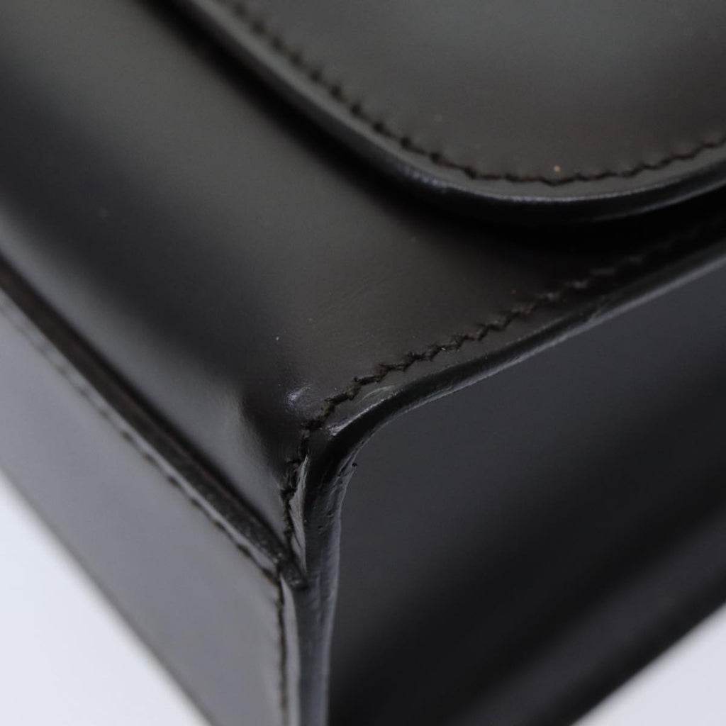 GUCCI Hand Bag Leather Black 001 3063 ar12166