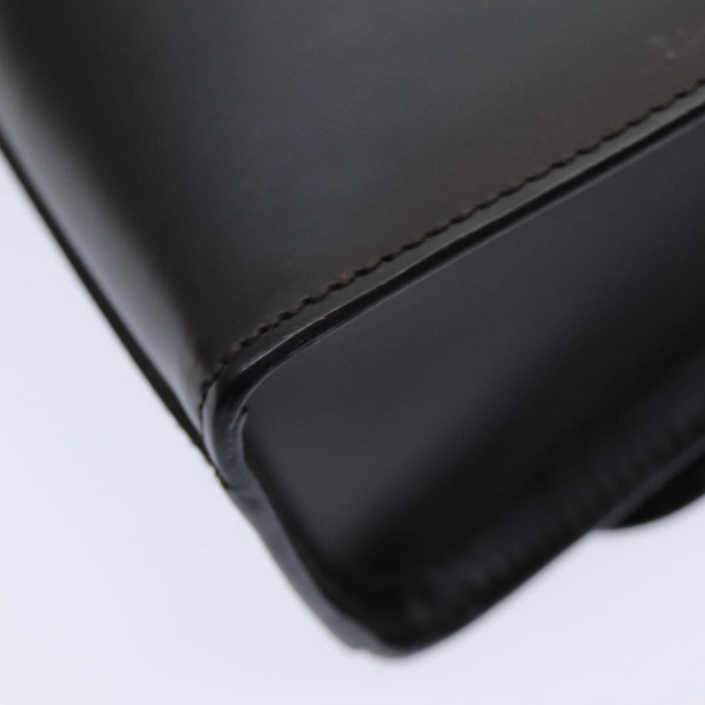 GUCCI Hand Bag Leather Black 001 3063 ar12166