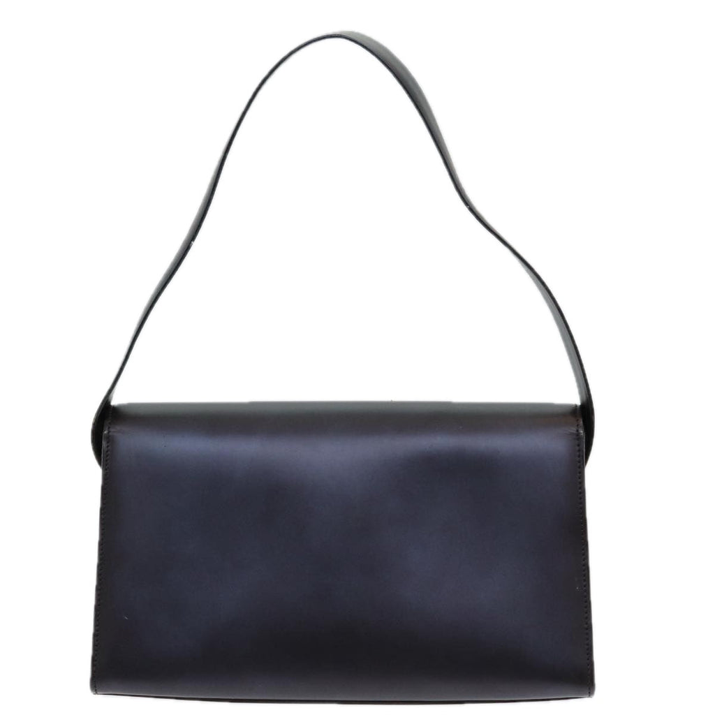GUCCI Hand Bag Leather Black 001 3063 ar12166