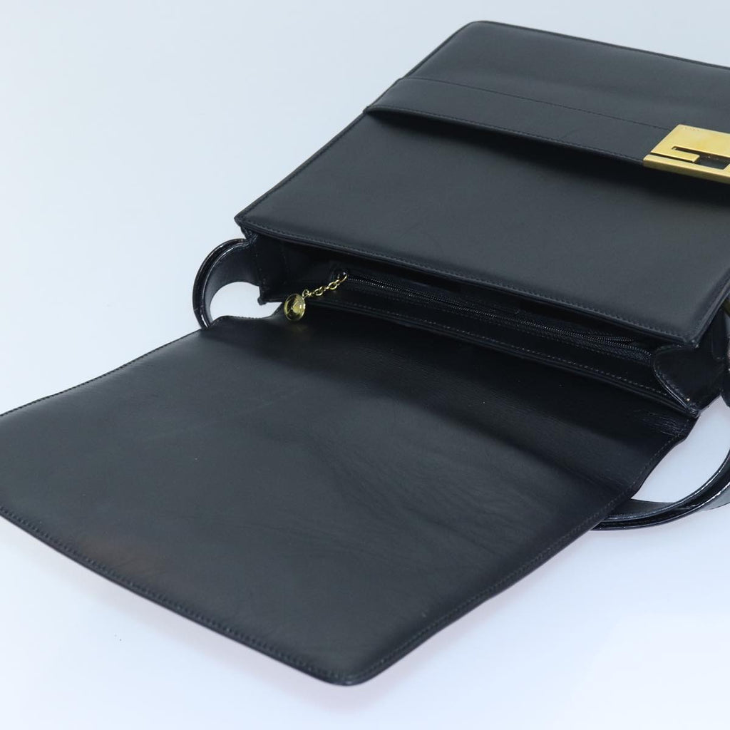 GUCCI Shoulder Bag Leather Black 001 1274 1912 ar12169
