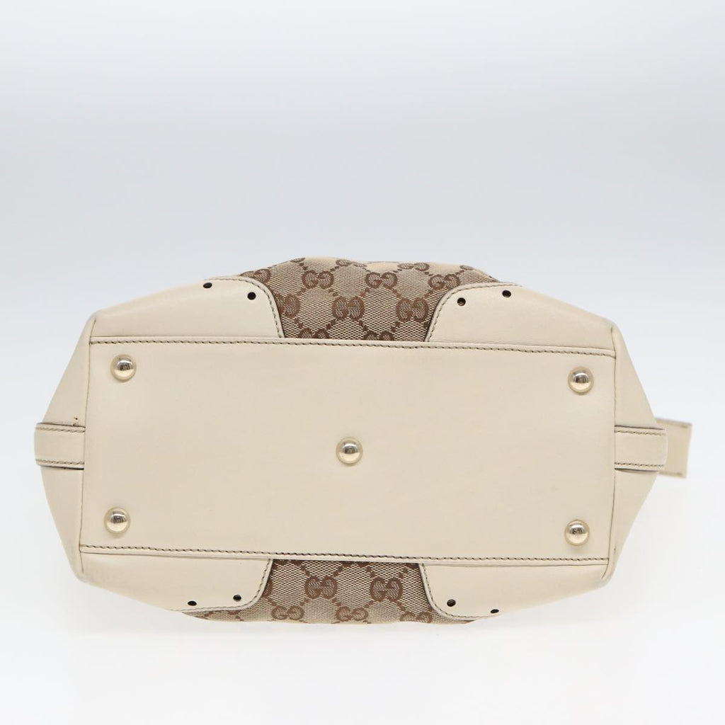 GUCCI GG Canvas Tote Bag Beige ar12215
