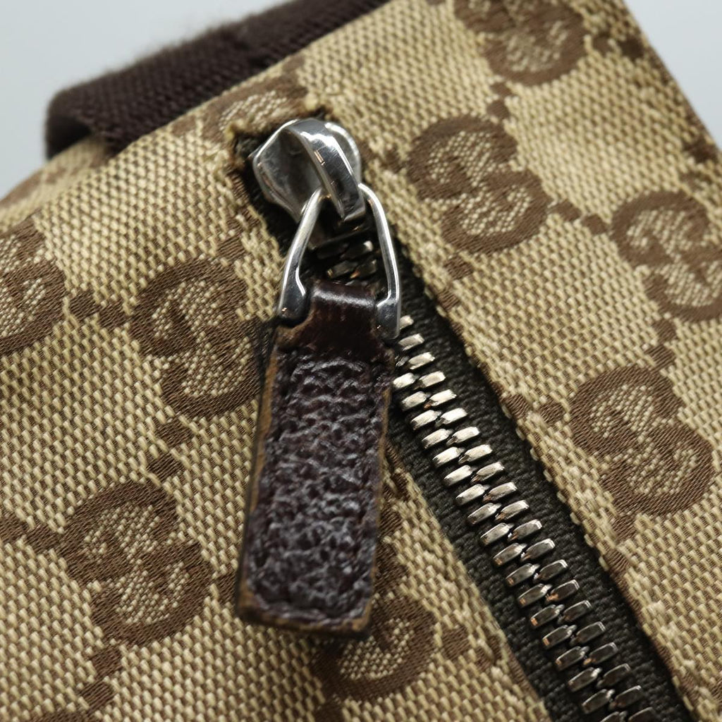 GUCCI GG Canvas Waist bag Beige ar12216