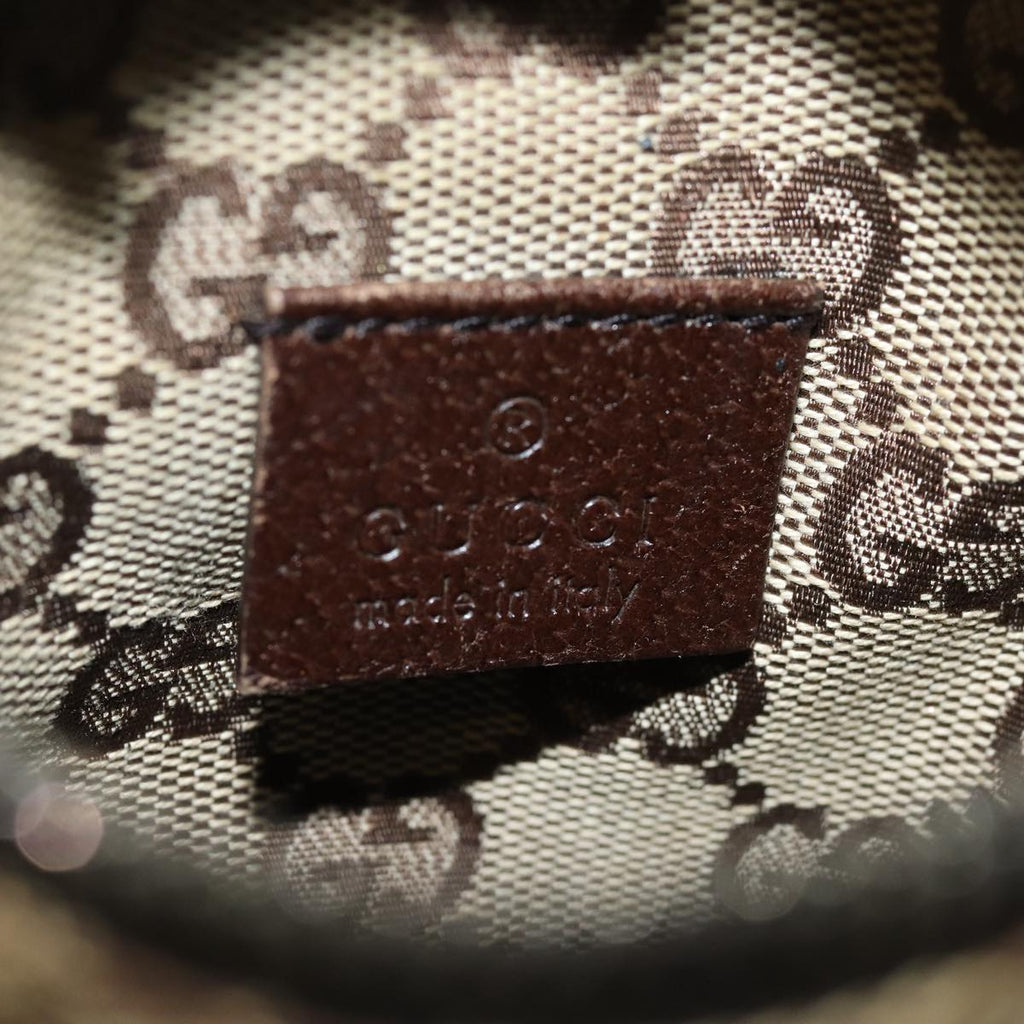 GUCCI GG Canvas Waist bag Beige ar12216