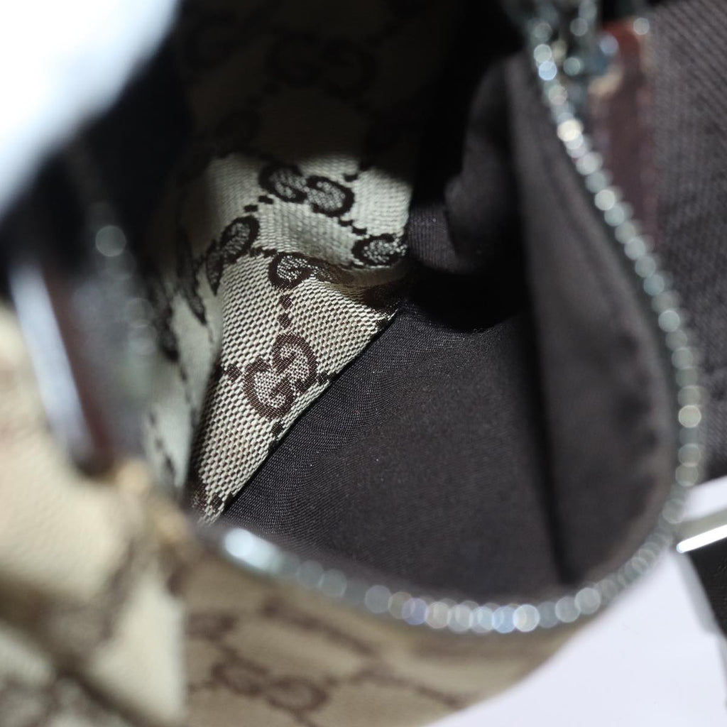 GUCCI GG Canvas Waist bag Beige ar12216