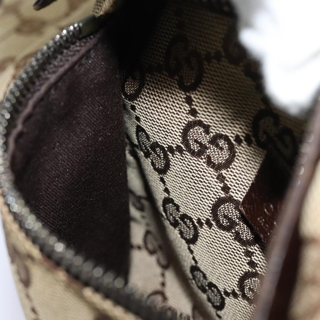 GUCCI GG Canvas Waist bag Beige ar12216