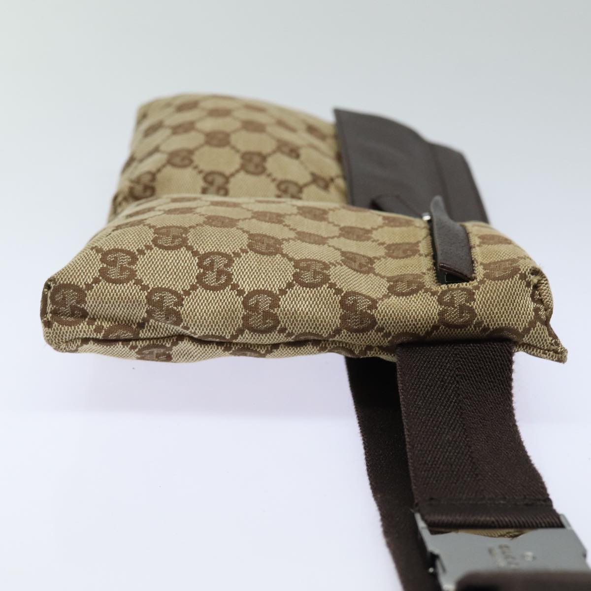 GUCCI GG Canvas Waist bag Beige ar12216