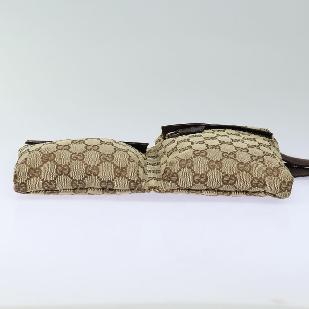 GUCCI GG Canvas Waist bag Beige ar12216